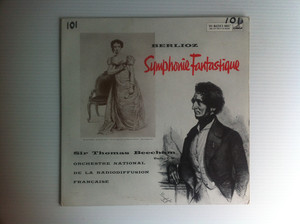 Berlioz - Orchestre National de la Radiodiffusion Francaise, Sir Thomas Beecham ‎– Symphonie Fantastique Op.14  ALP 1633