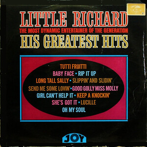 Little Richard – Little Richard's Greatest Hits  JOY 107 