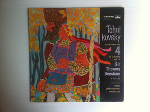 Tchaïkovsky Piotr Illitch , Sir Thomas Beecham,The Royal Philharmonic Orchestra ‎– Symphony N.4 In F Minor Op.36 ALP 1667