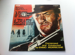 Ennio Morricone ‎ Soundtrack Of  "A Fistful Of Dollars" & "For A Few Dollars More"  CDS 1052