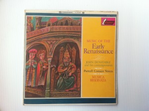 John Dunstable And His Contemporaries, The Purcell Consort Voices, Musica Reservata ‎– Music Of The Early Renaissance TV34058S
